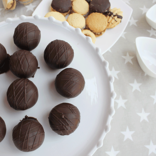 Bolitas de Chocolate sin Azúcar